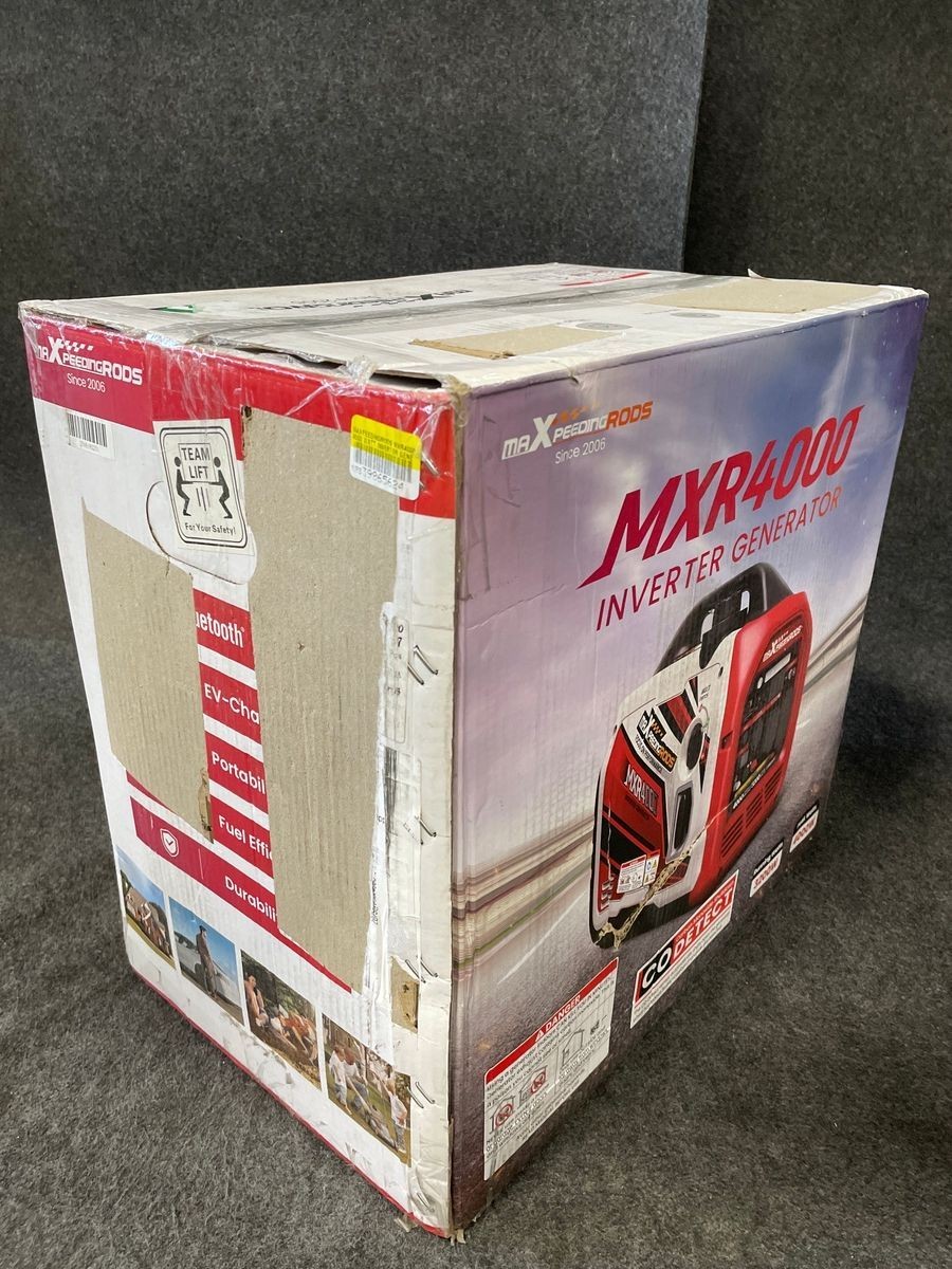 MAXPEEDINGRODS MXR4000 Inverter Generator Portable Bluetooth 4000W *