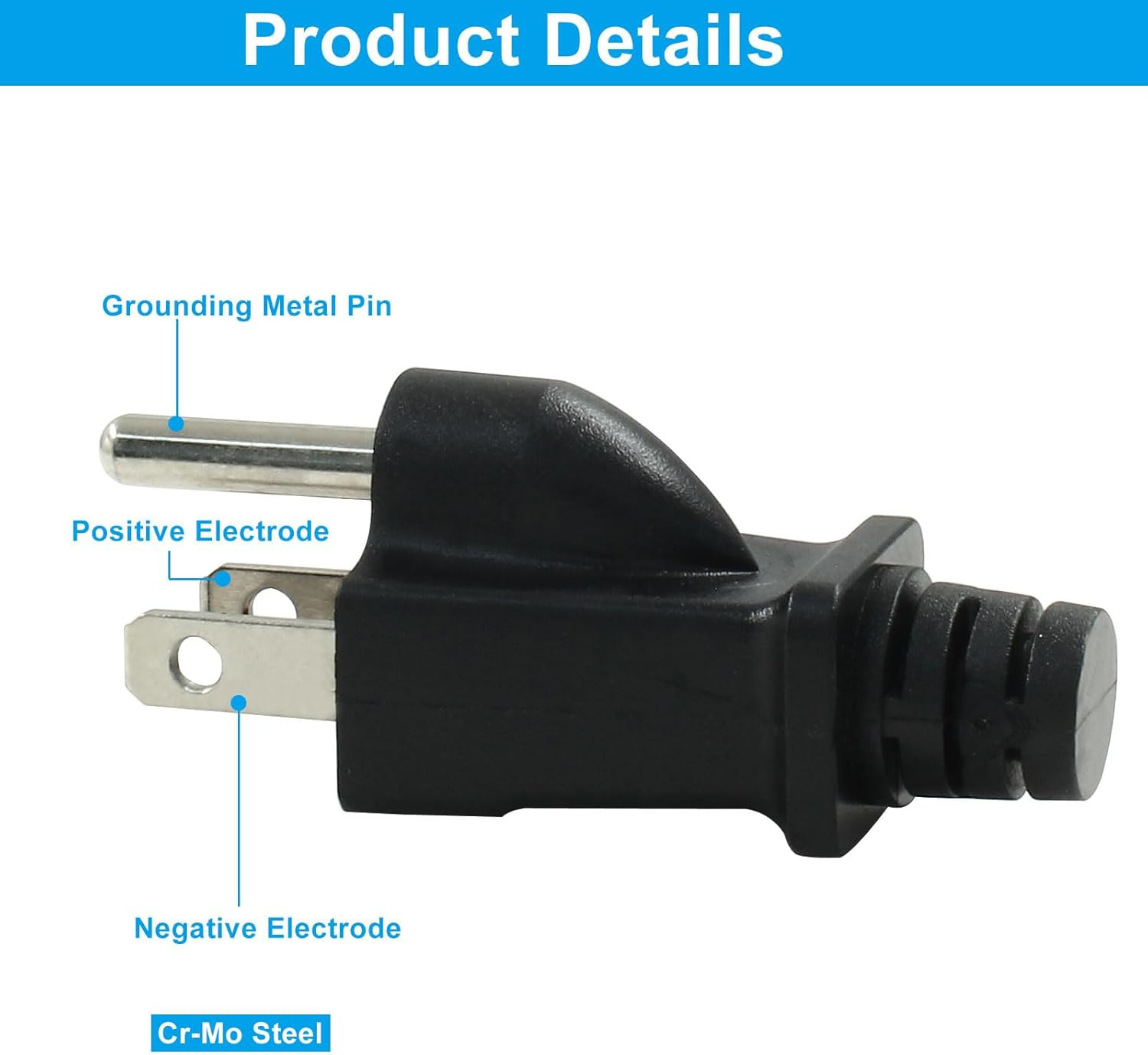 2 Pack Generator Grounding Plug, Neutral Ground Bonding Plug for Portable Invert