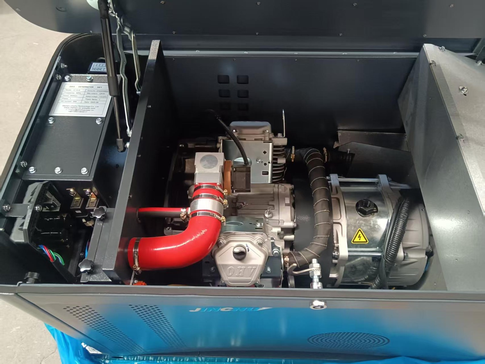 Air Cooled Dual Fuel Natural Gas LPG Home Standby Generator