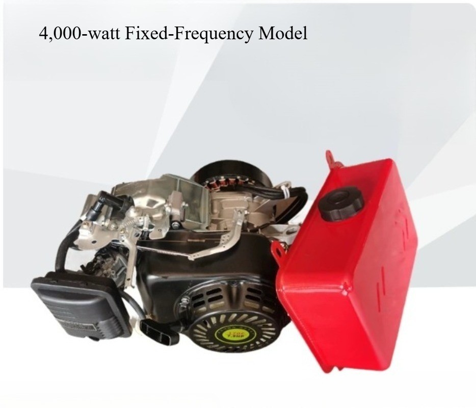 Range Extender Generator for Electric Three- and Four-Wheeled Vehicles