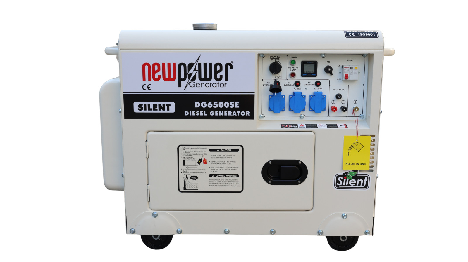 DG6500SE Stromerzeuger 5,5 kw 5500 W 3x230V Diesel Stromaggregat E-Start AVR