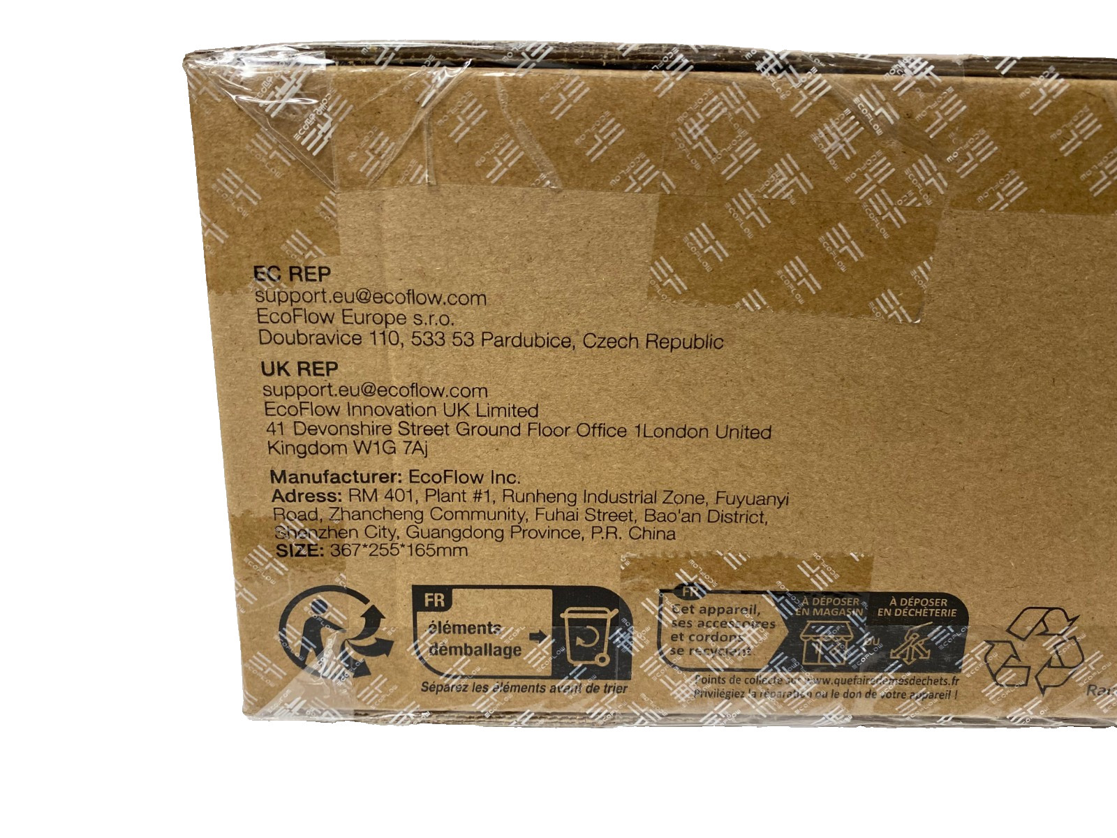 EcoFlow Portable Power Station RIVER 3 EFR705 LiFePO4 Battery 600w Surge