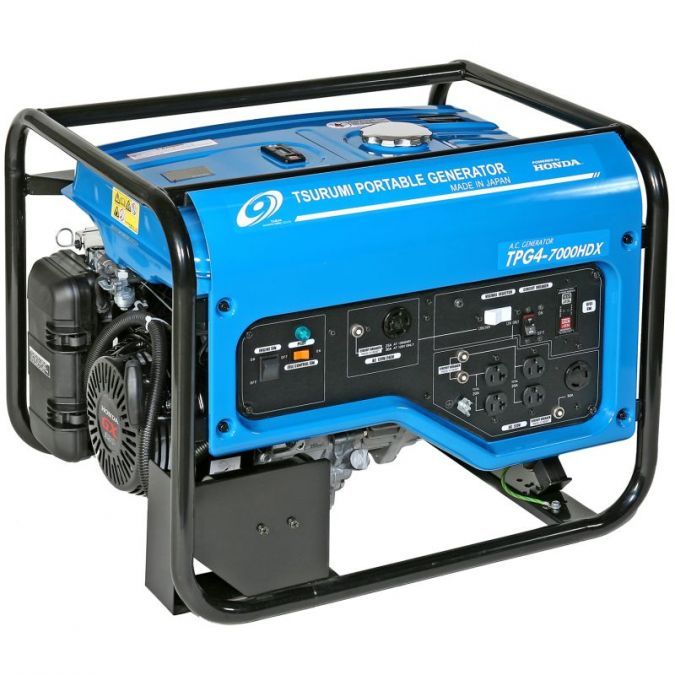Tsurumi 5500 Watt Industrial Generator