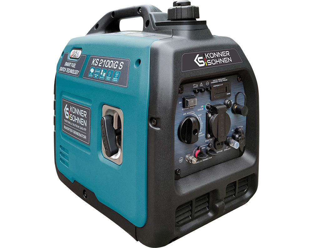 K&S Emergency Power Generator Dual LPG GAS Petrol Inverter Generator 2KW