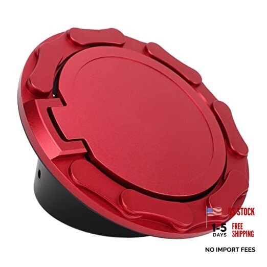 for Gas Fuel System Fuel Fuel Filler Cover Replacement for for Jk Sahara Red