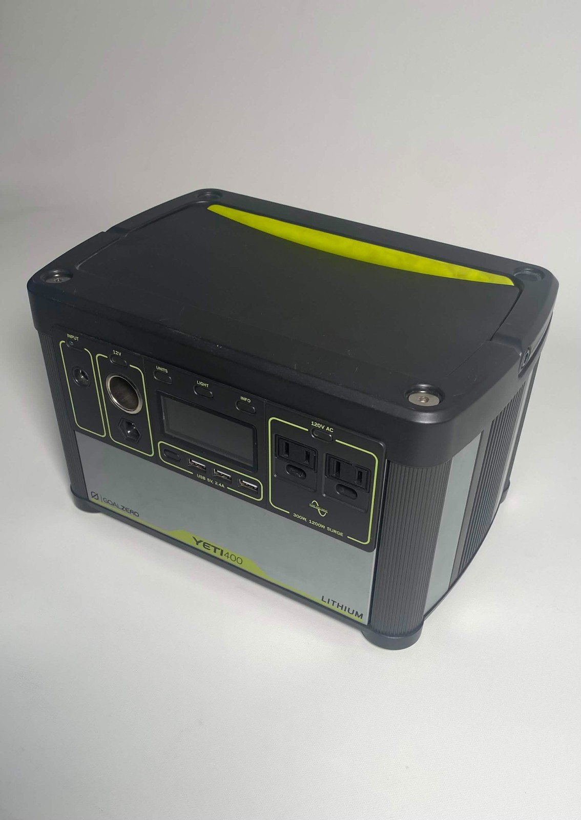 Goal Zero Yeti 400 Lithium Portable Power Station – No Battery