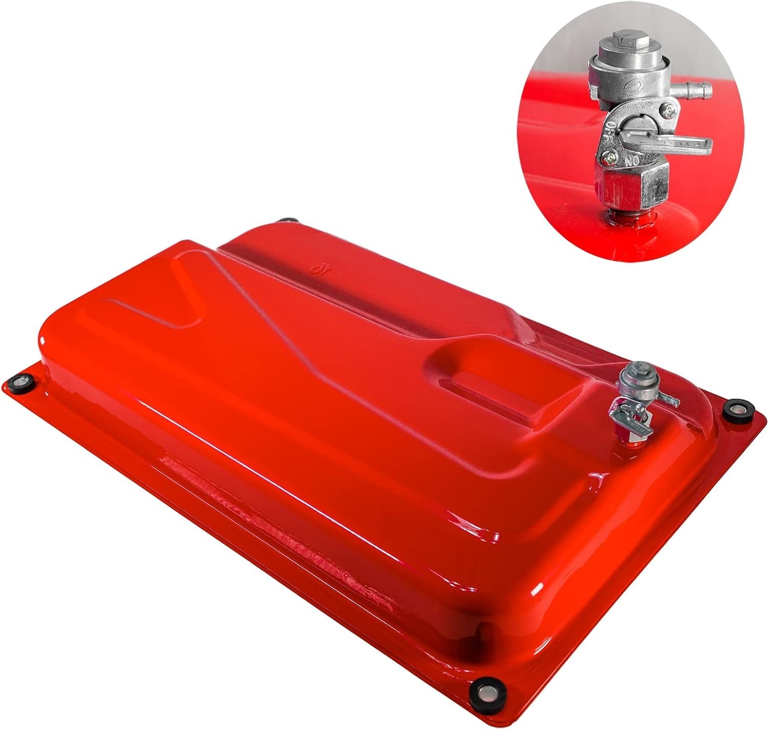 5 Gallon Metal Generator Gas Fuel Tank For Generac Champion Watt Predator Honda