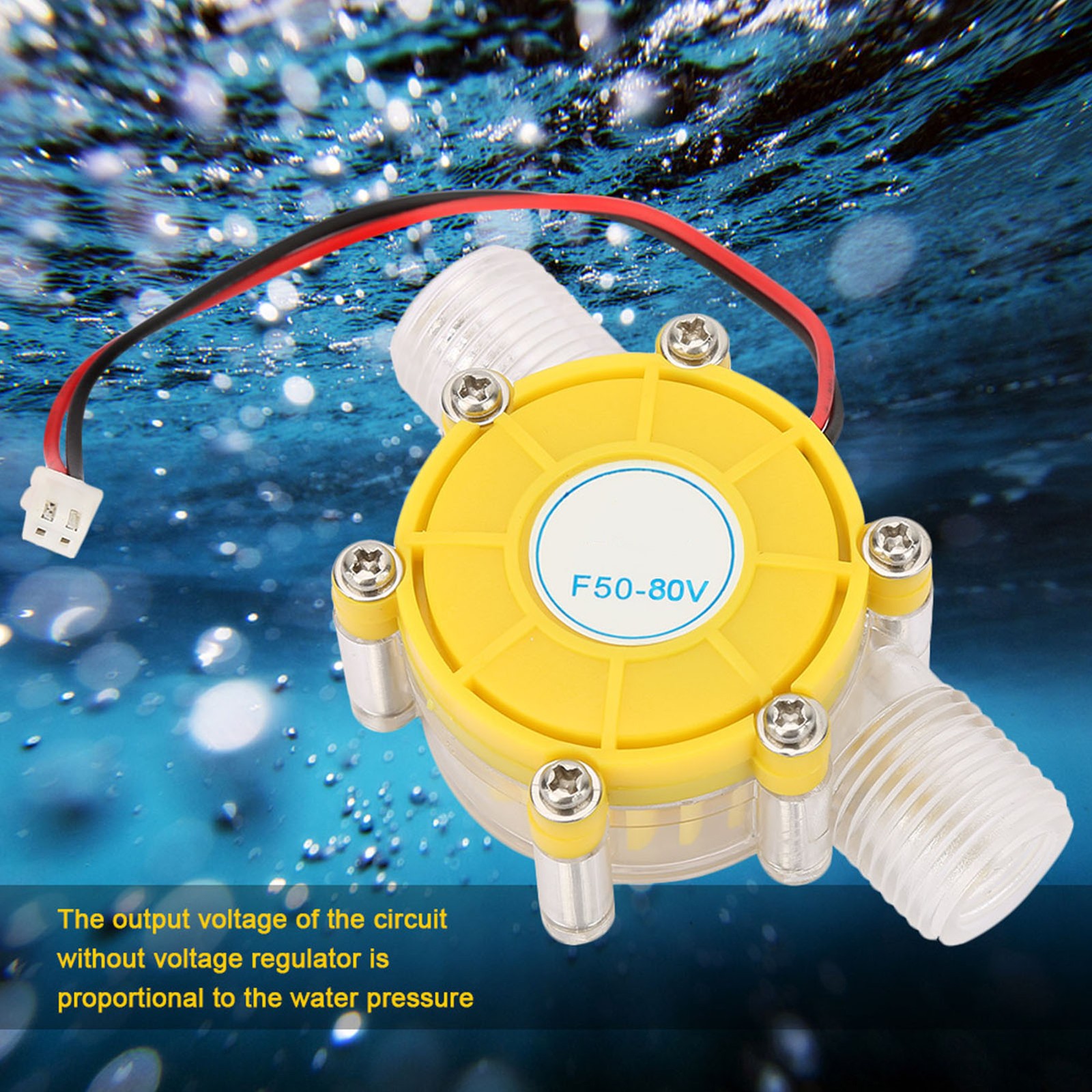 80V Hydro DC Water Pump Hydroelectric Power Energy Generator Tool