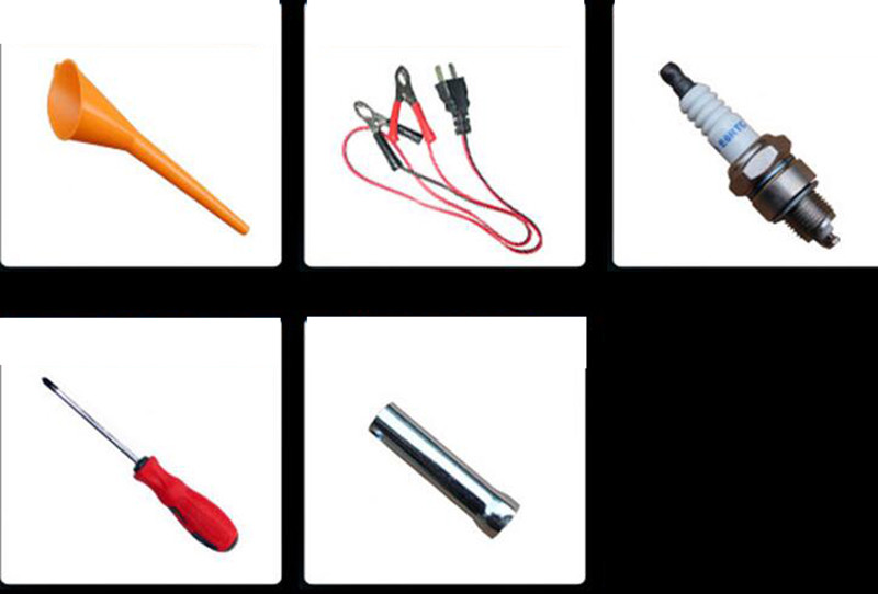 220V Portable Silent Camping Gasoline Power Inverter Generator Set 800W Y