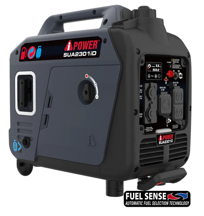 A-iPower SUA2301iD Dual Fuel Inverter Generator