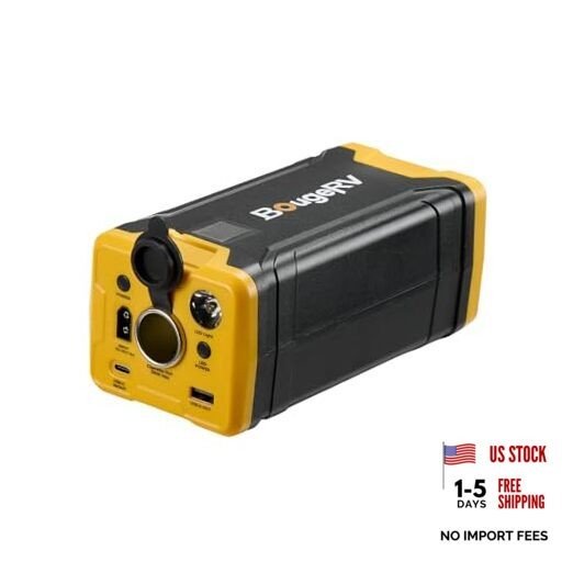 BougeRV 266Wh Portable Power Station, Backup Battery for 12V Car