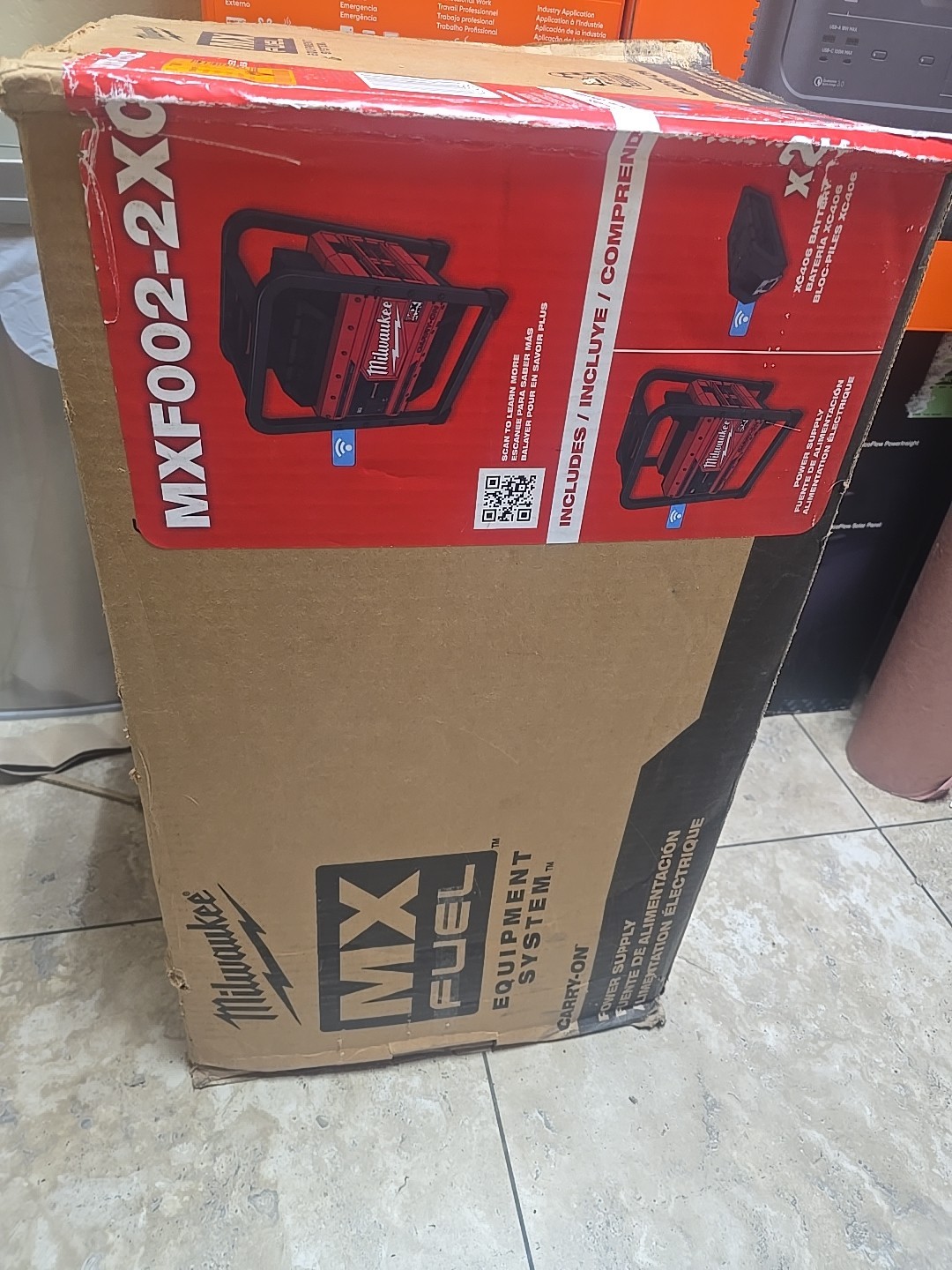 Milwaukee, MX FUEL 3600-Watt/1800-Watt Lithium-Ion Battery Powered Push Start Po