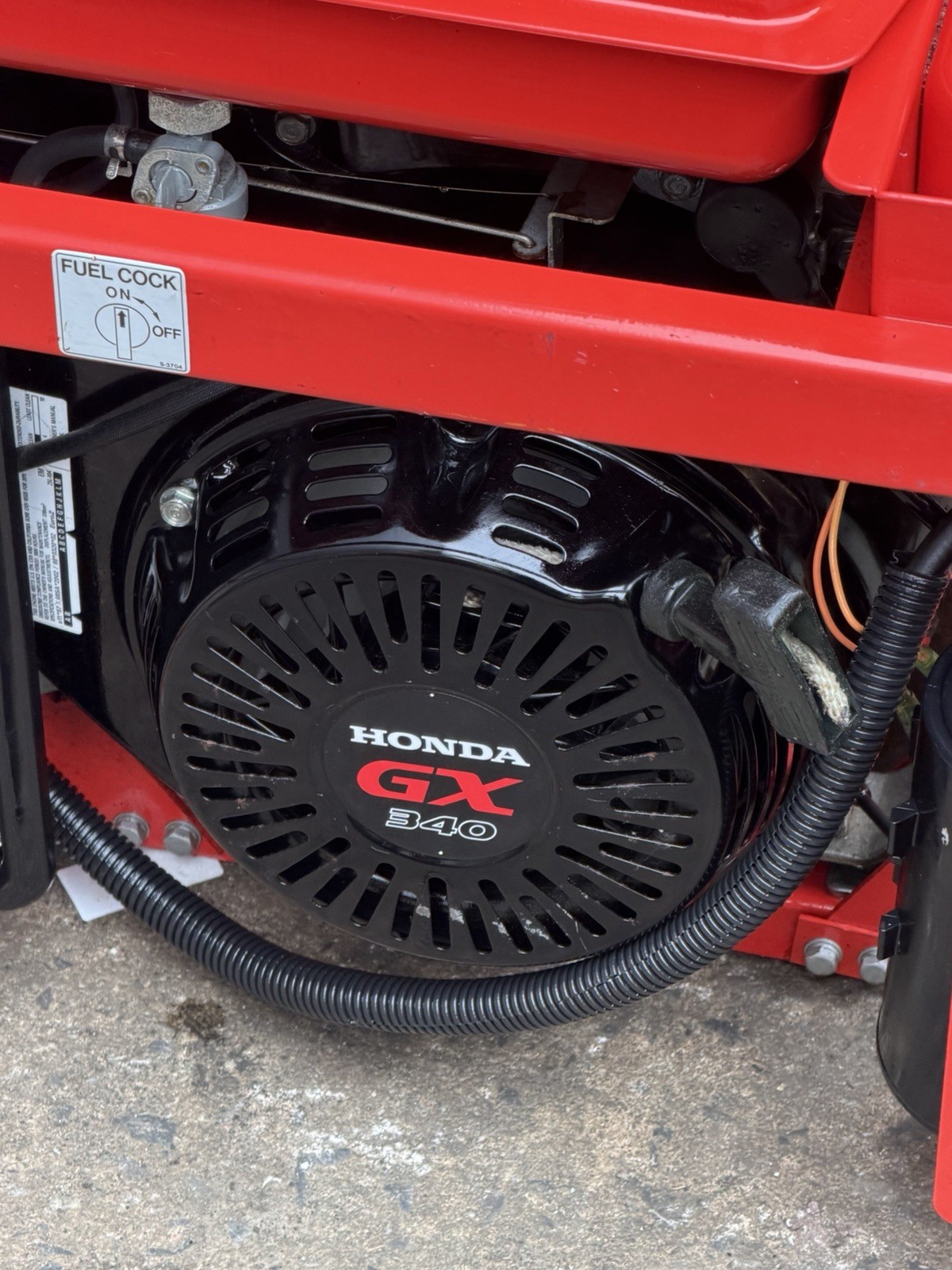 Multiquip MQ Generator GA-6HR 6000 Watts 120/240V Honda Motor Works Great MINT