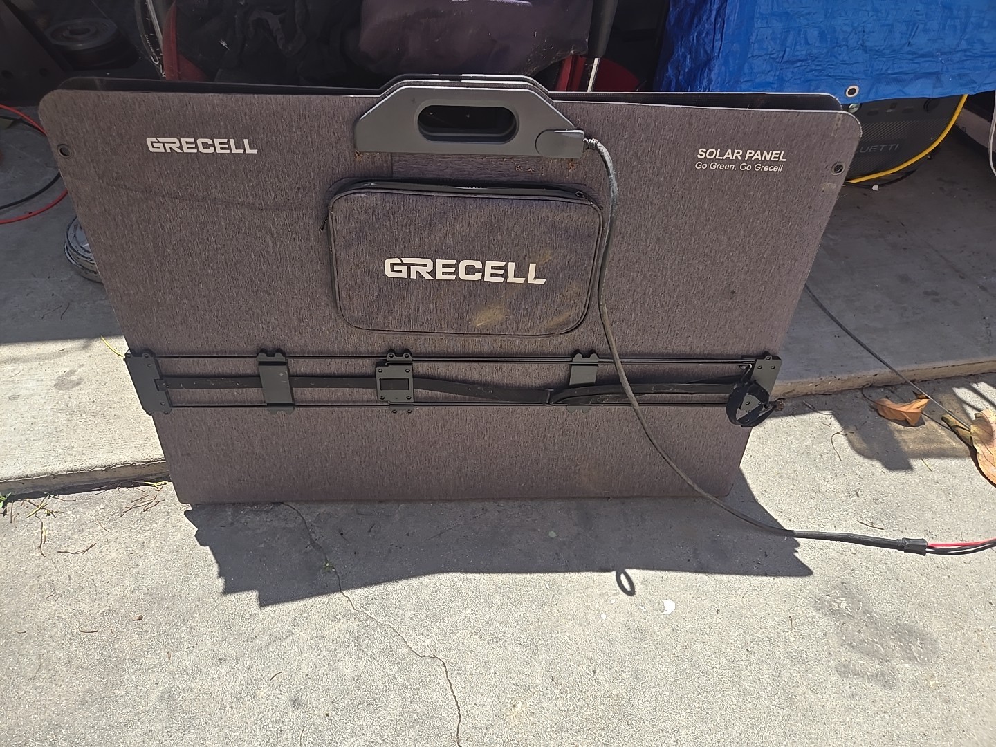 GRECELL 350W Portable Solar Panel Off-Grid for Power Station Generator Foldable