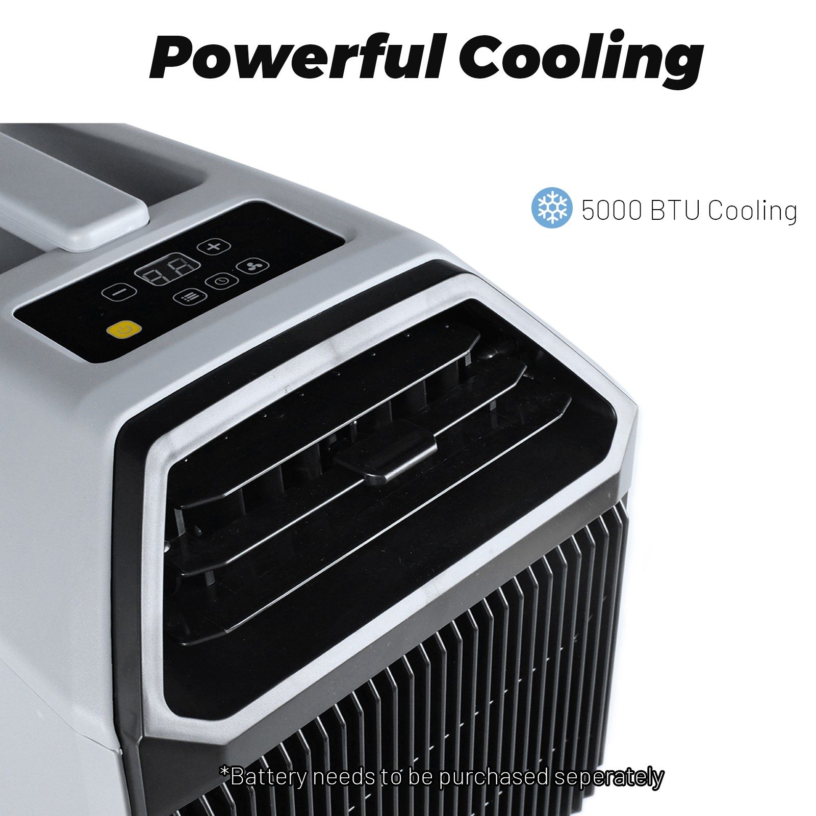 Countrymod Smart Portable Air Conditioner 5000BTU Cooling for Outdoor/Camping RV