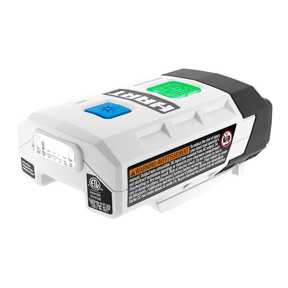 HART 20-V POWER SOURCE / INVERTER 150W TOOL ONLY USB Charge Smartphone Laptops