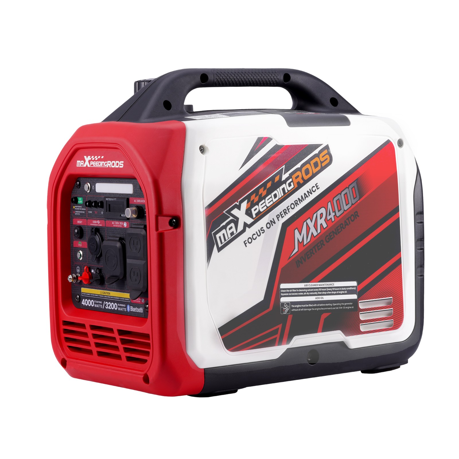 4KW Quiet Generator Inverter For Camping EV-Charging App Data Monitor
