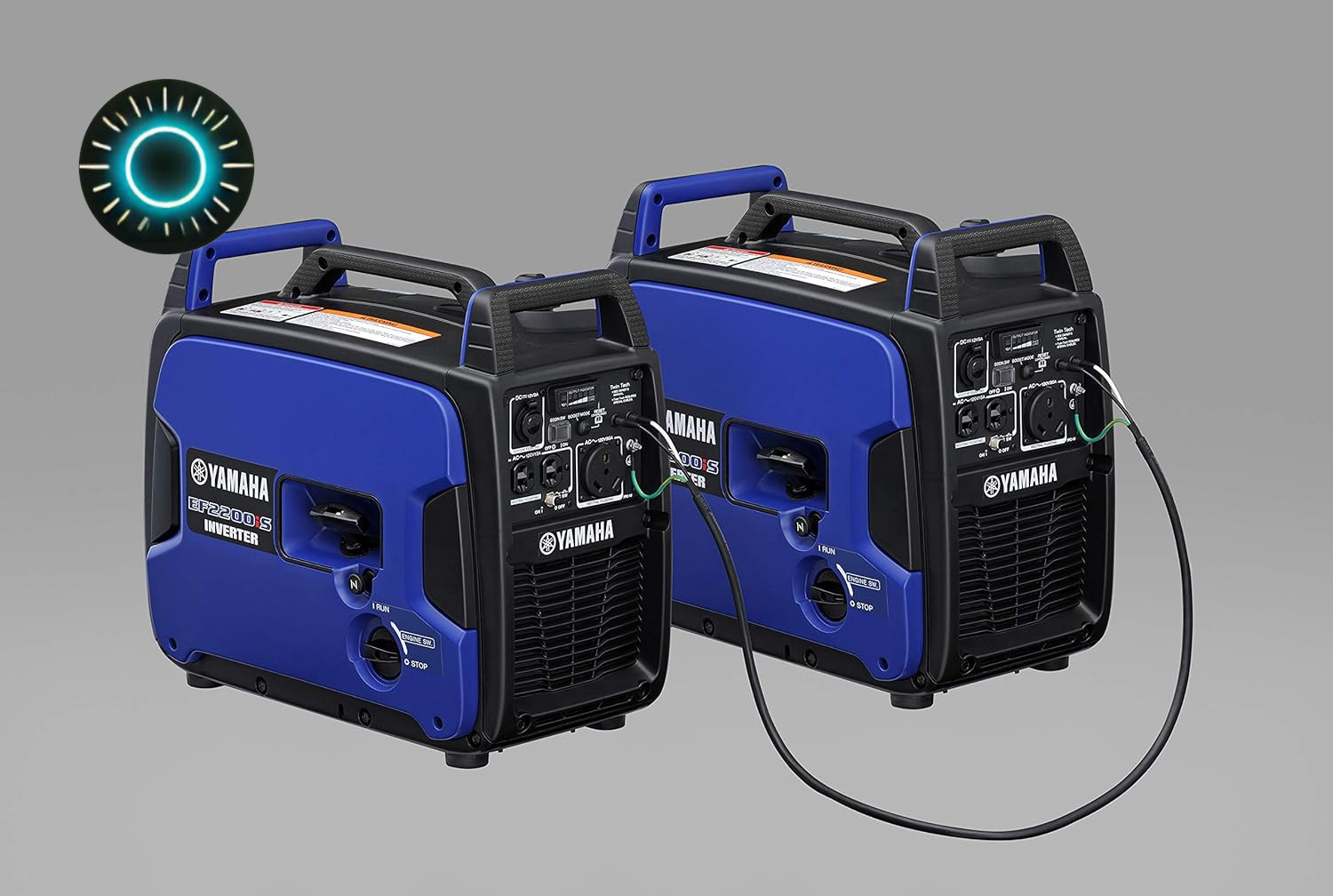 Ef2200Is Inverter Generator 2200 Watts Blue Powerful Yamaha 79cc Engine Provides