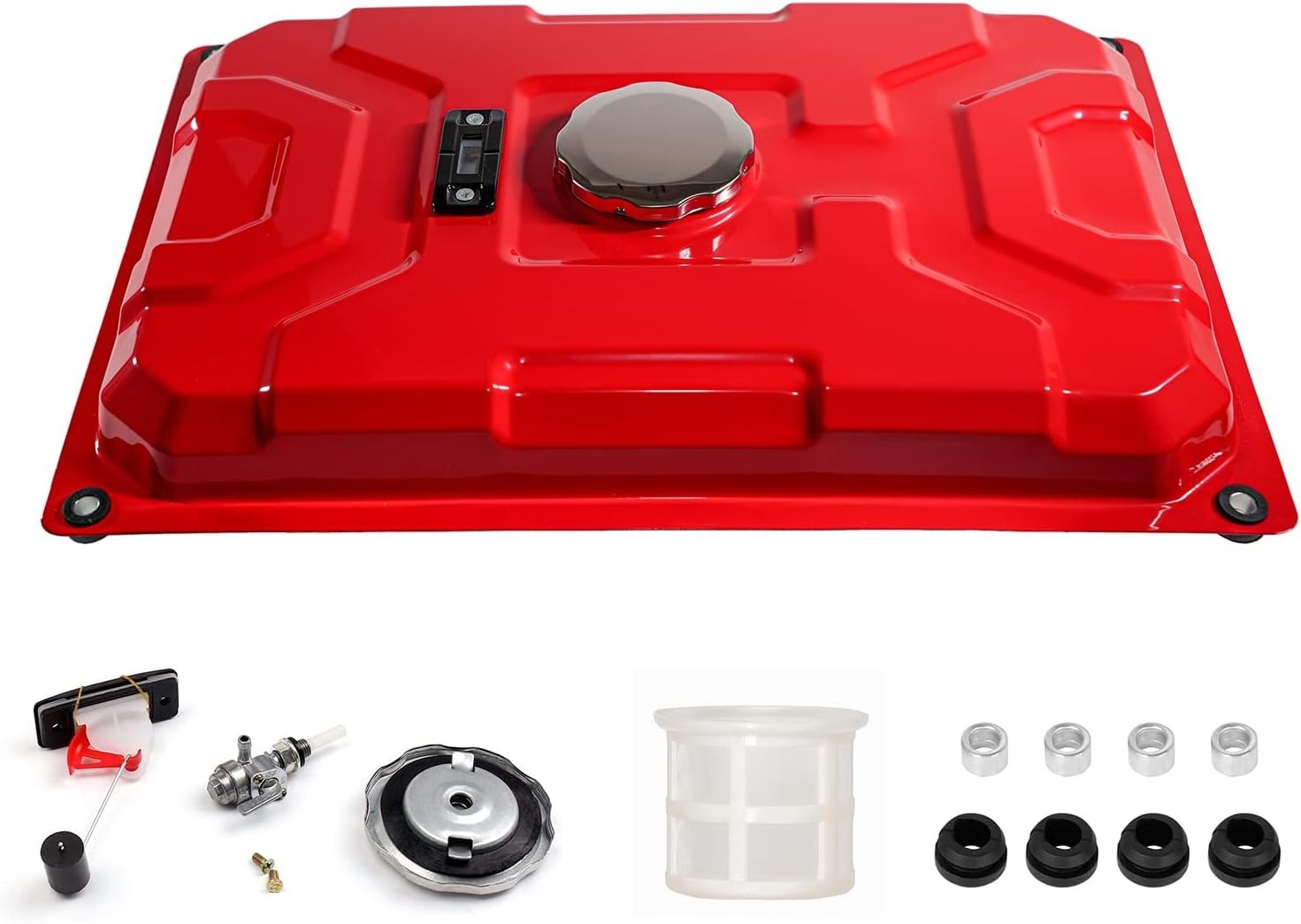 5 Gallon Metal Generator Gas Fuel Tank For Generac Champion Watt Predator Honda