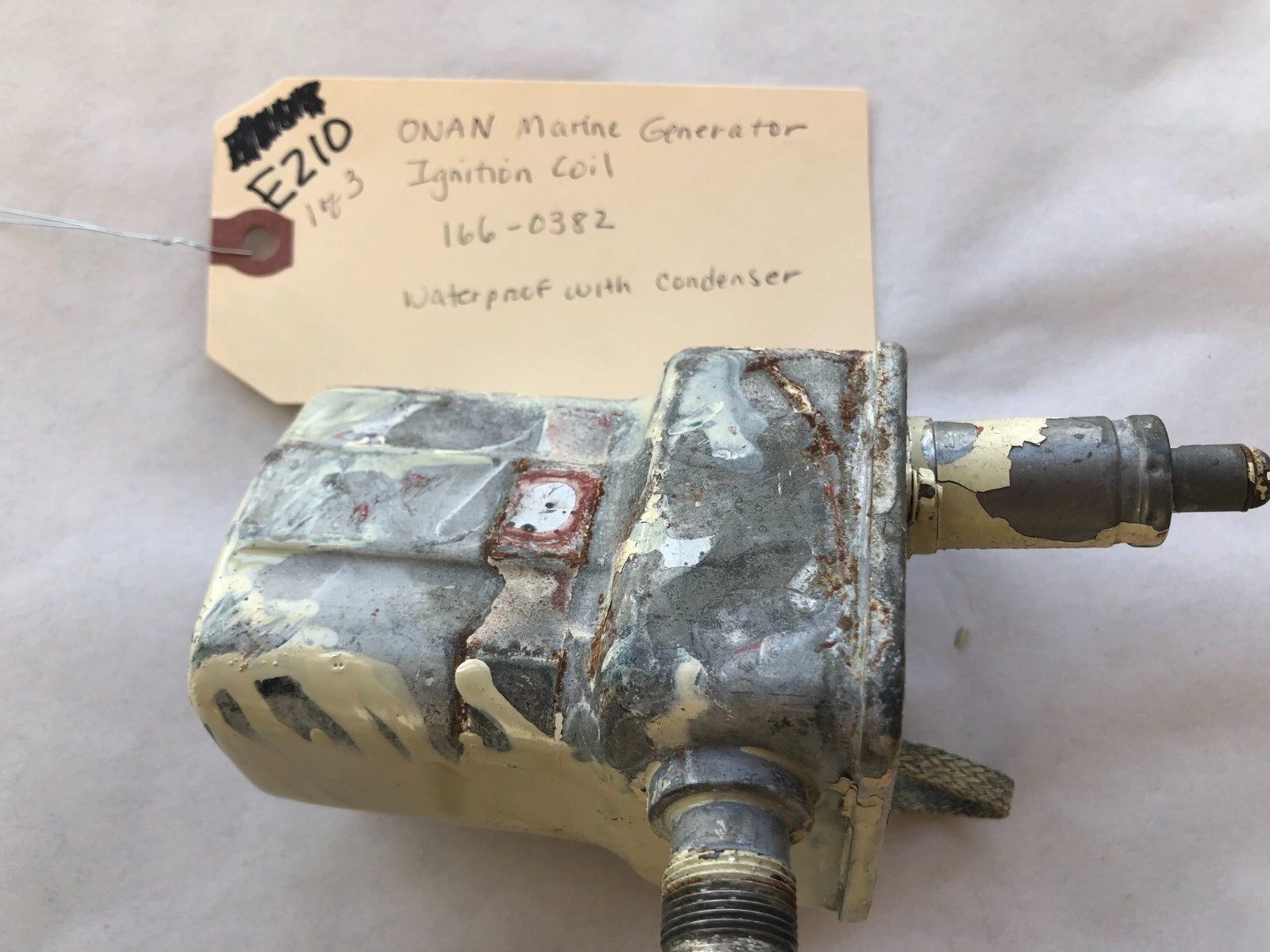 E210 E211 E212 Onan 166-0382 Waterproof Ignition Coil
