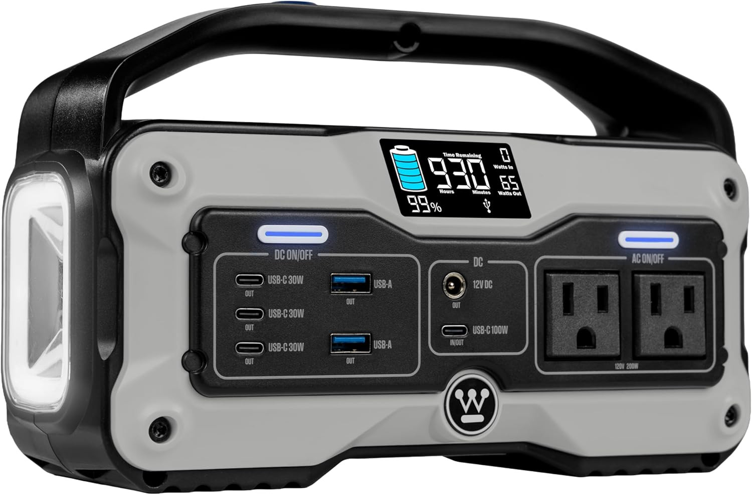 Igen400S 400 Watt, 183Wh Portable Power Station and Solar Generator with LED Dis
