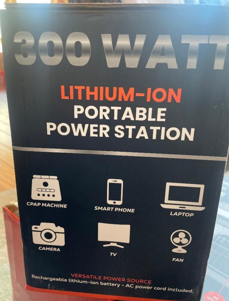 GO/ON 300 WATT Lithium-Ion Portable Power Station