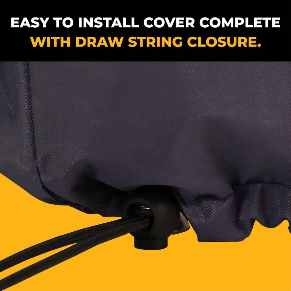 FIRMAN Generator Cover Portable Heavy Duty Waterproof Vinyl Black 5000-8000 Watt