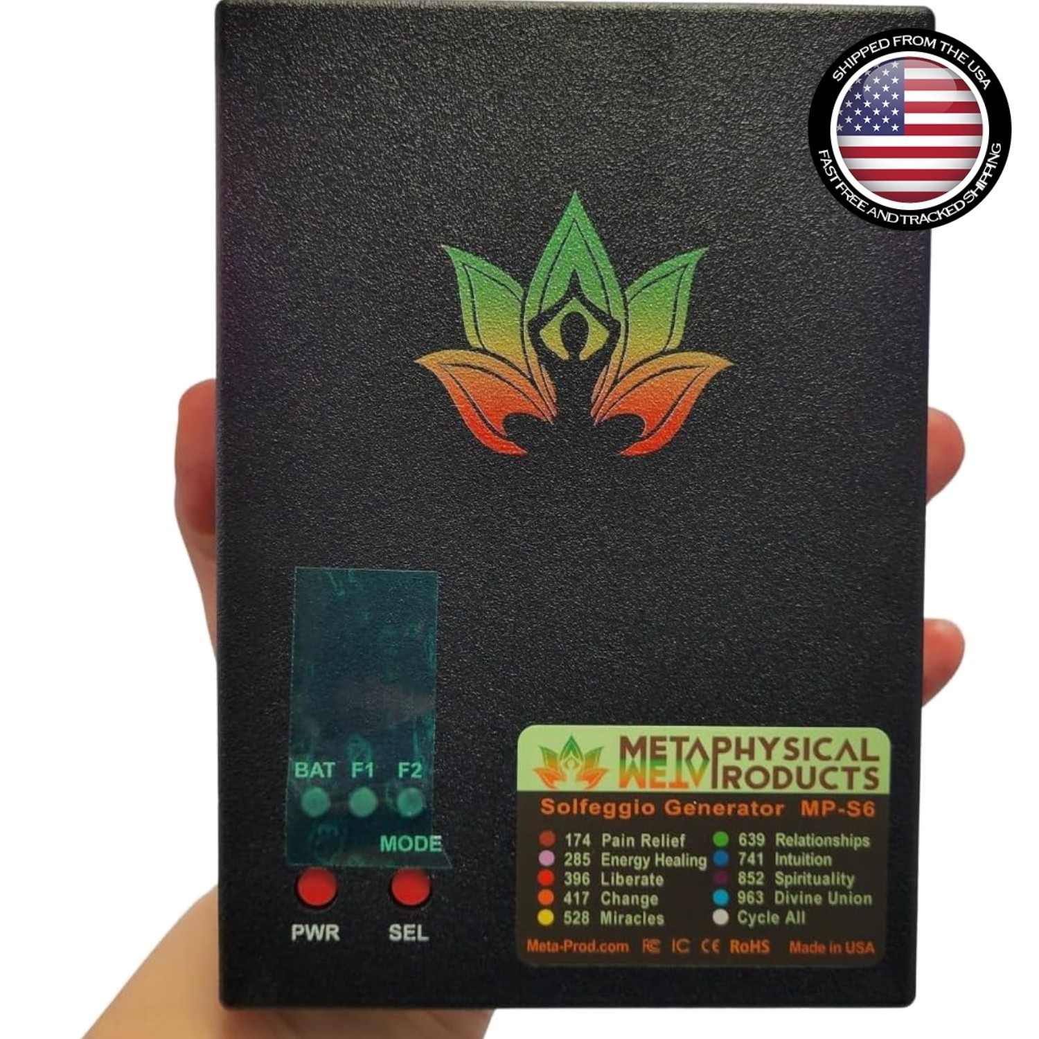 Solfeggio Generator 9 Frequencies Portable Healing Tones for Wellness and Int…