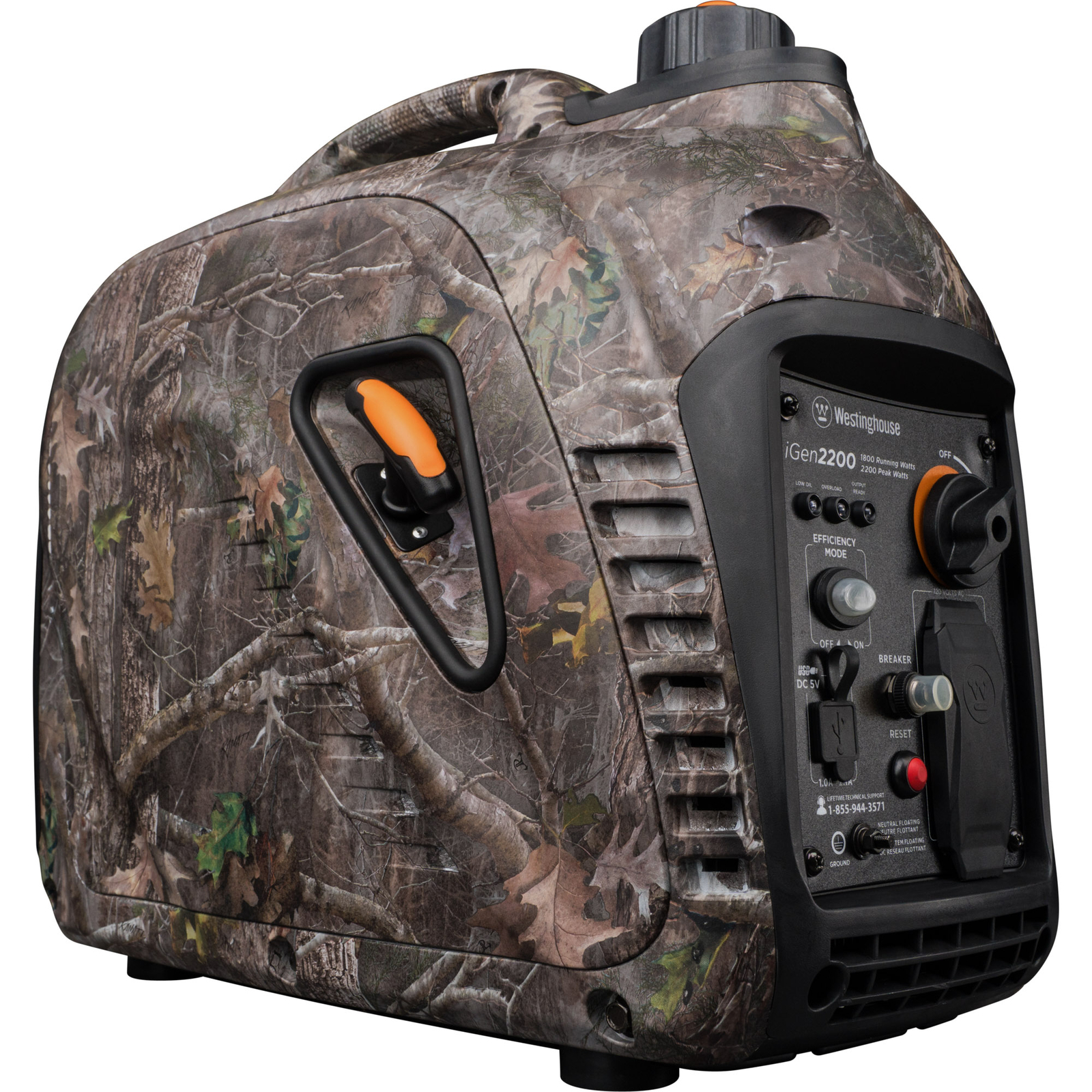 Westinghouse Refurbished CAMO Inverter Generator, Model iGen2200CAMO