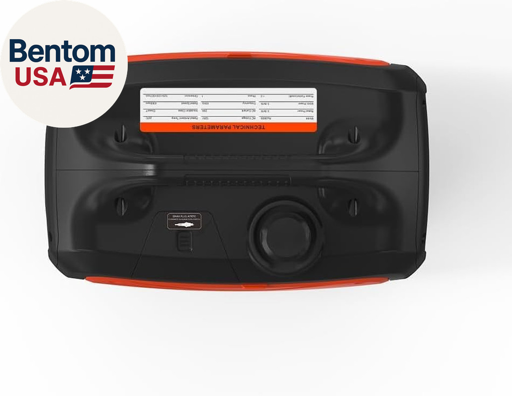 3800W Lightweight Portable Inverter Generator with Clean Power for Home, Camping