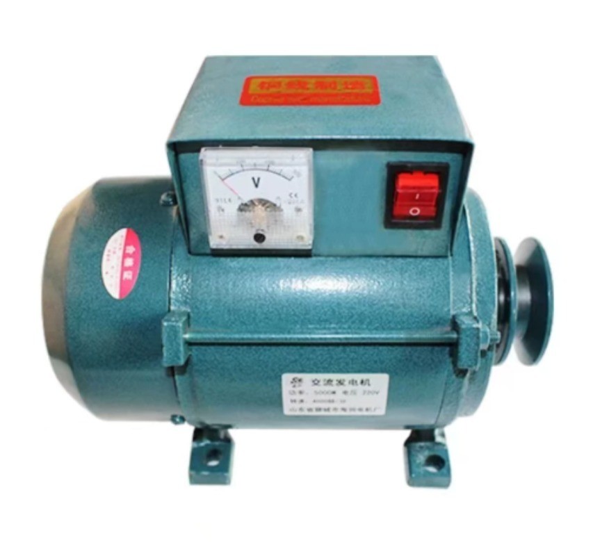 Permanent Magnet Brushless Generator with Voltage Regulator, Pure Copper Winding