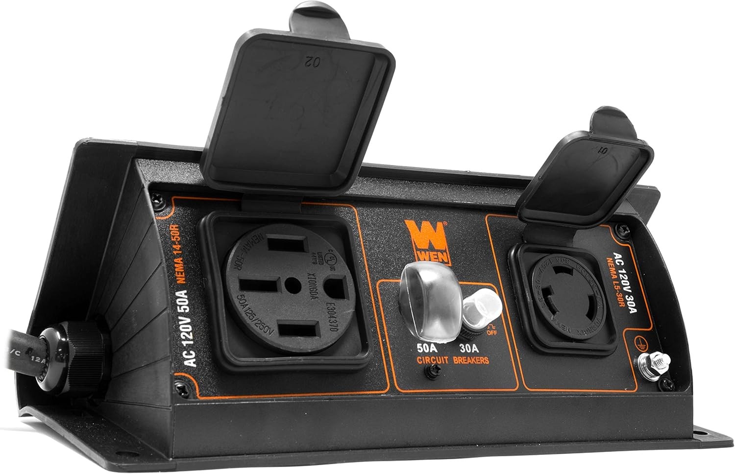 WEN GNA50i 50-Amp 6000-Watt Parallel Connection Kit for Inverter Generators, Bla