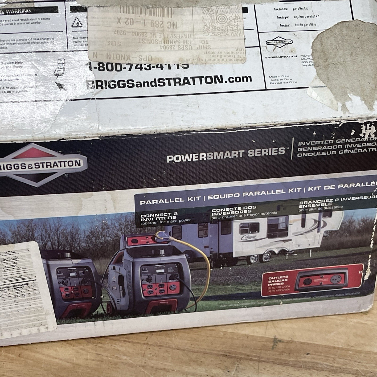 Briggs and Stratton inverter generator parallel kit