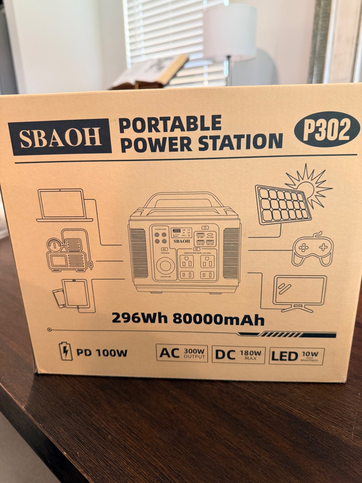 sbaoh portable power station p302