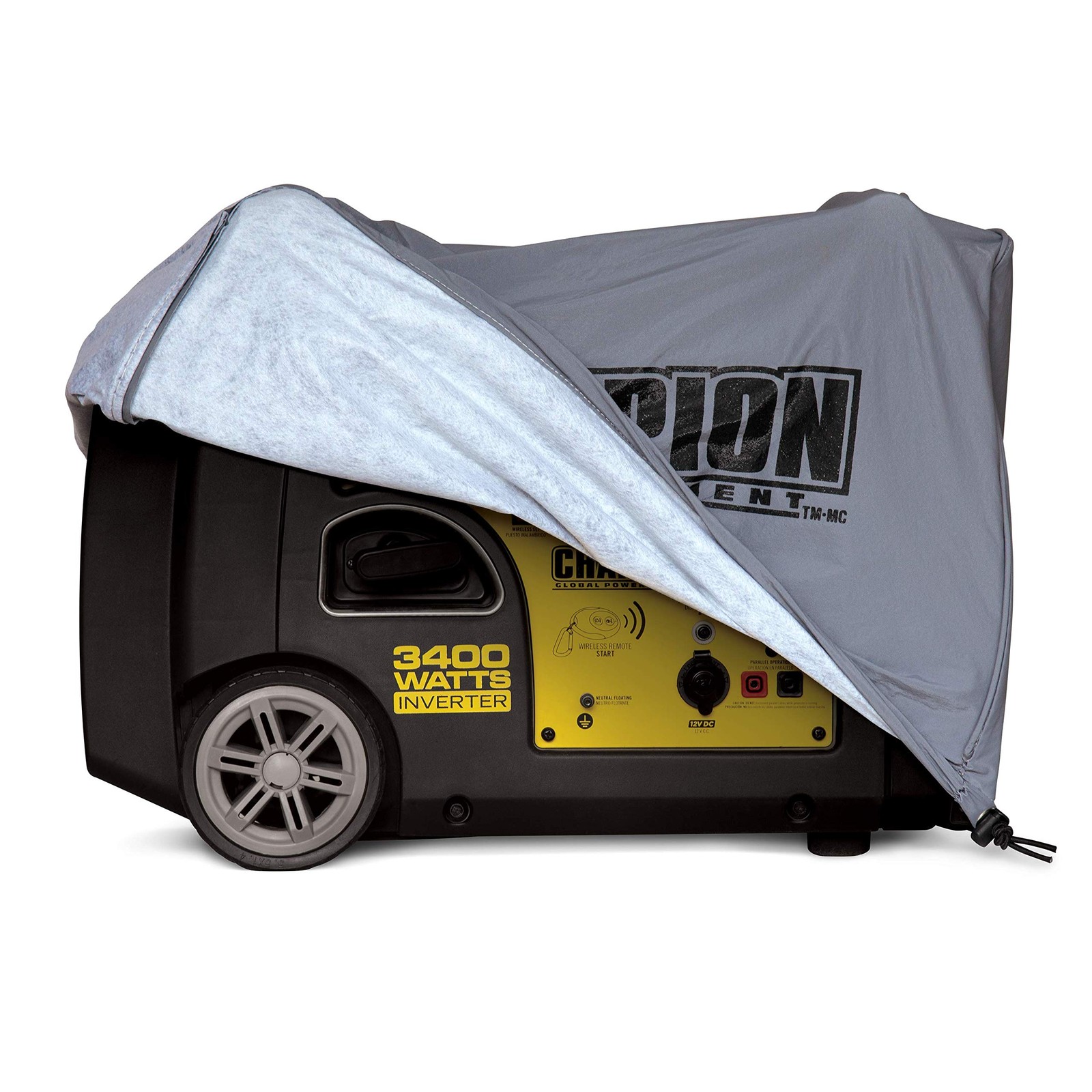Champion Power Equipment 3000W Weather Resistant Inverter Storage Cover Gray