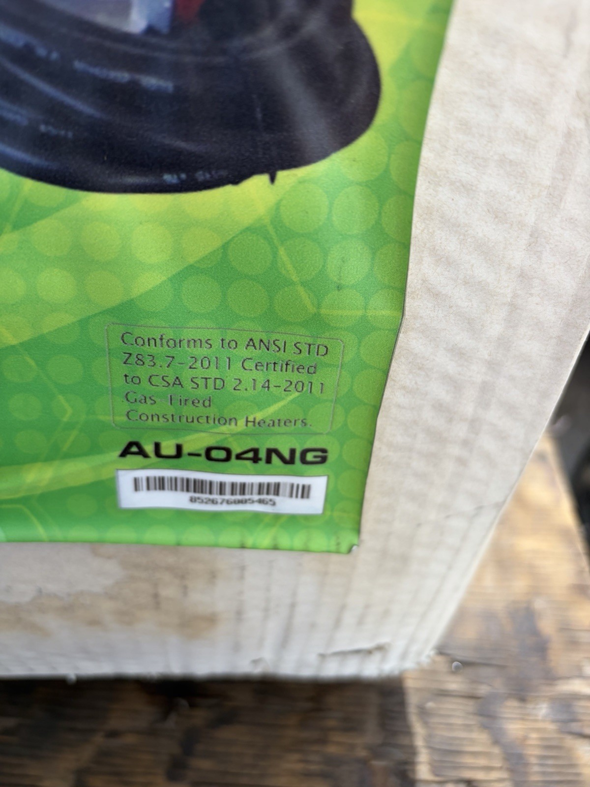 (TOA) Aura Systems CO2 Generator Natural Gas AU-04NG