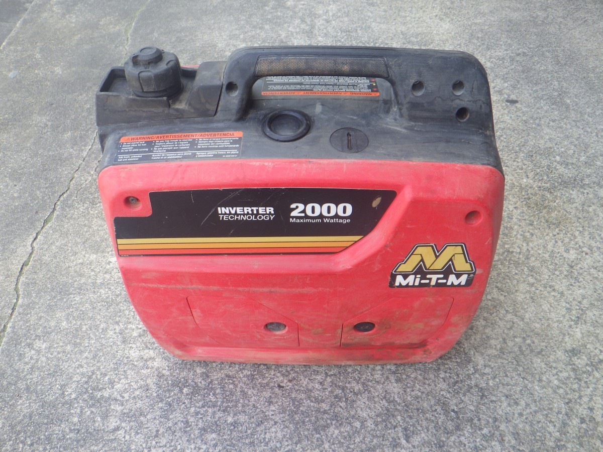 MI-T-M Invertor Generator Model Gen-2000-IMMO Tested to be working (TDY030462)