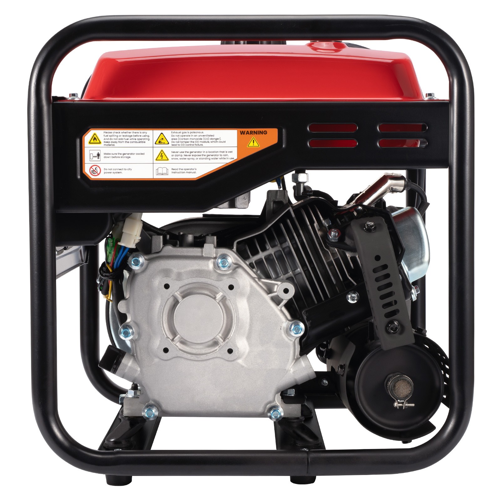 4800W Gasoline Inverter Generator Co Alert Household Gassline Powered