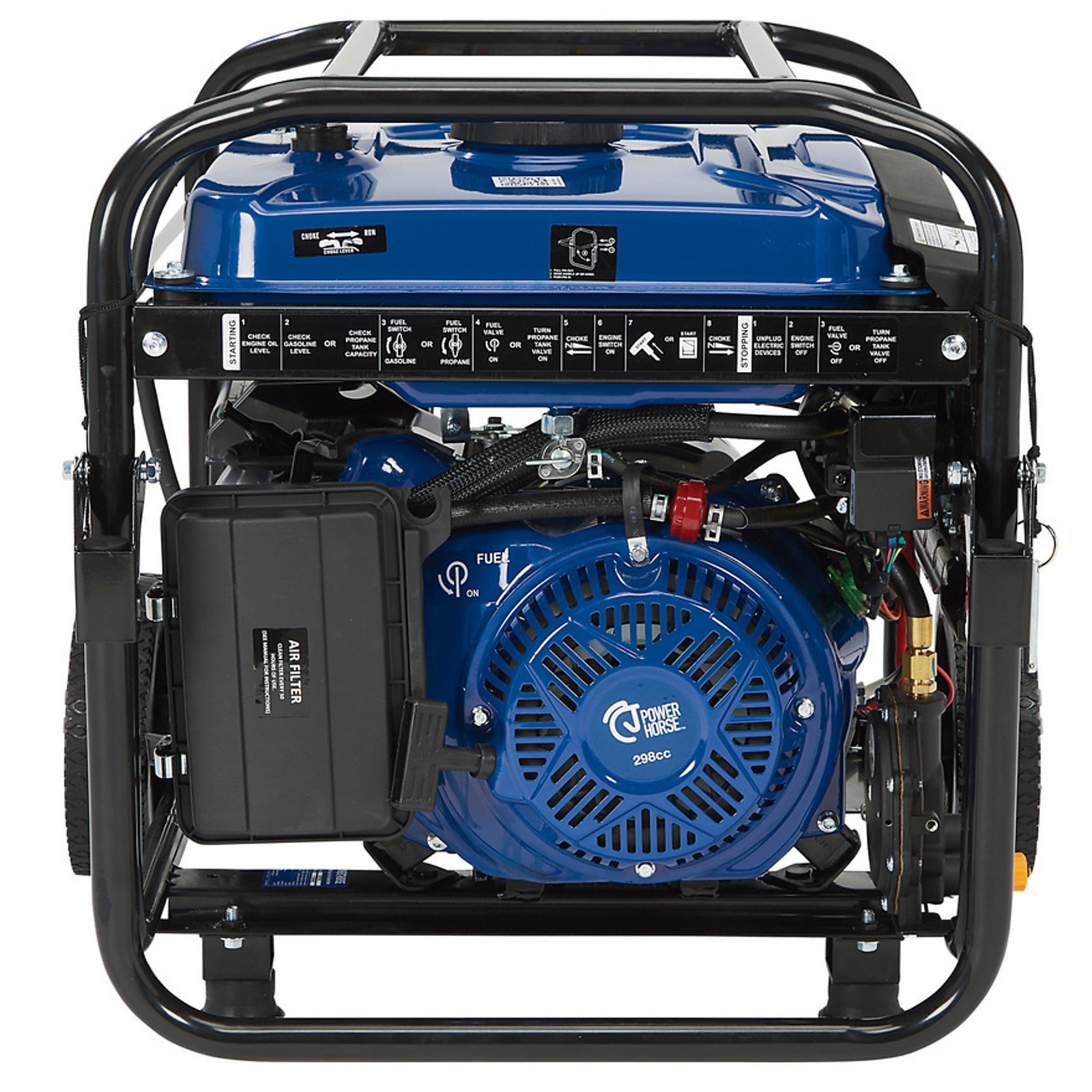 Powerhorse Portable Generator with Electric Start, 7000 Watts