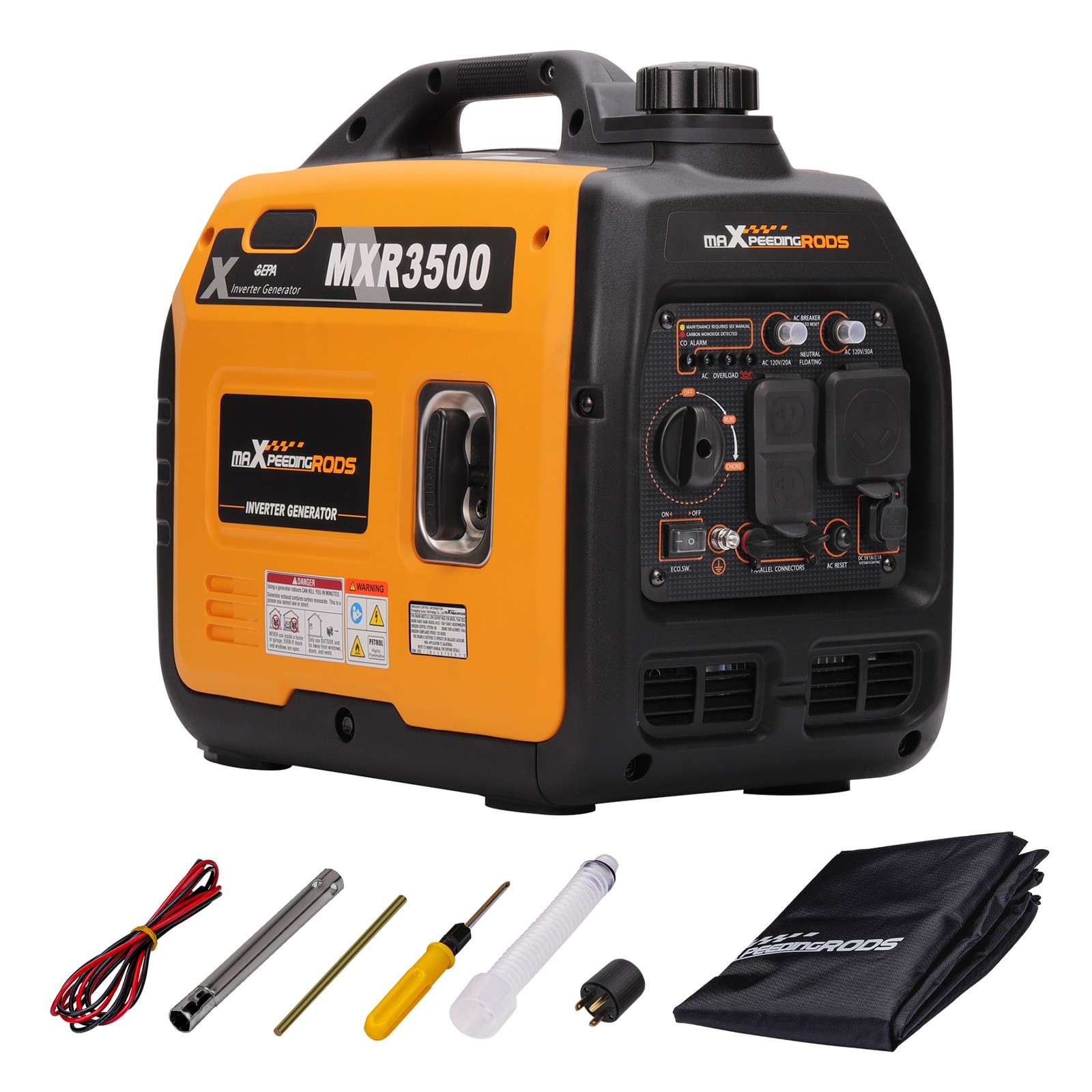 3.5KW Super Quiet Compact Portable Suitcase Inverter Generator Lightweight