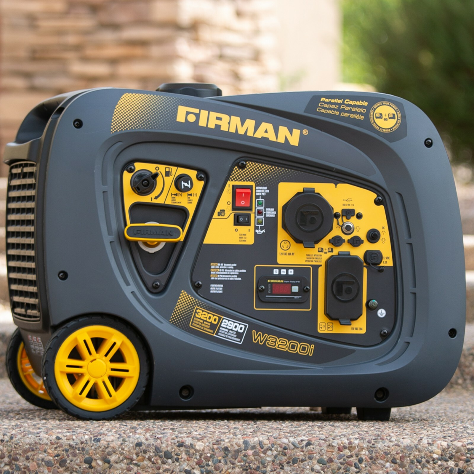 FIRMAN W02981F 3200/2900 Watt Recoil Start Inverter Generator – Refurbished