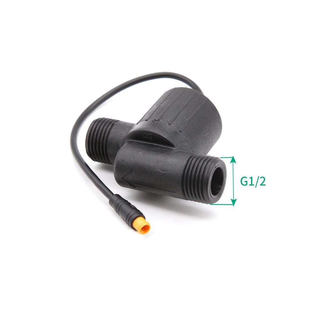 Mini Water Flow Generator G1/2 Thread 0-90°C for Smart Faucet Digital Display