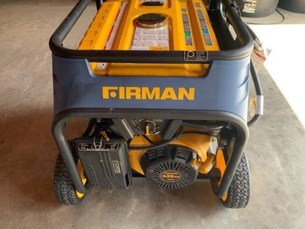 FIRMAN T08071 Tri Fuel Portable Generator 10kW 8gal 120/240V Electric Start