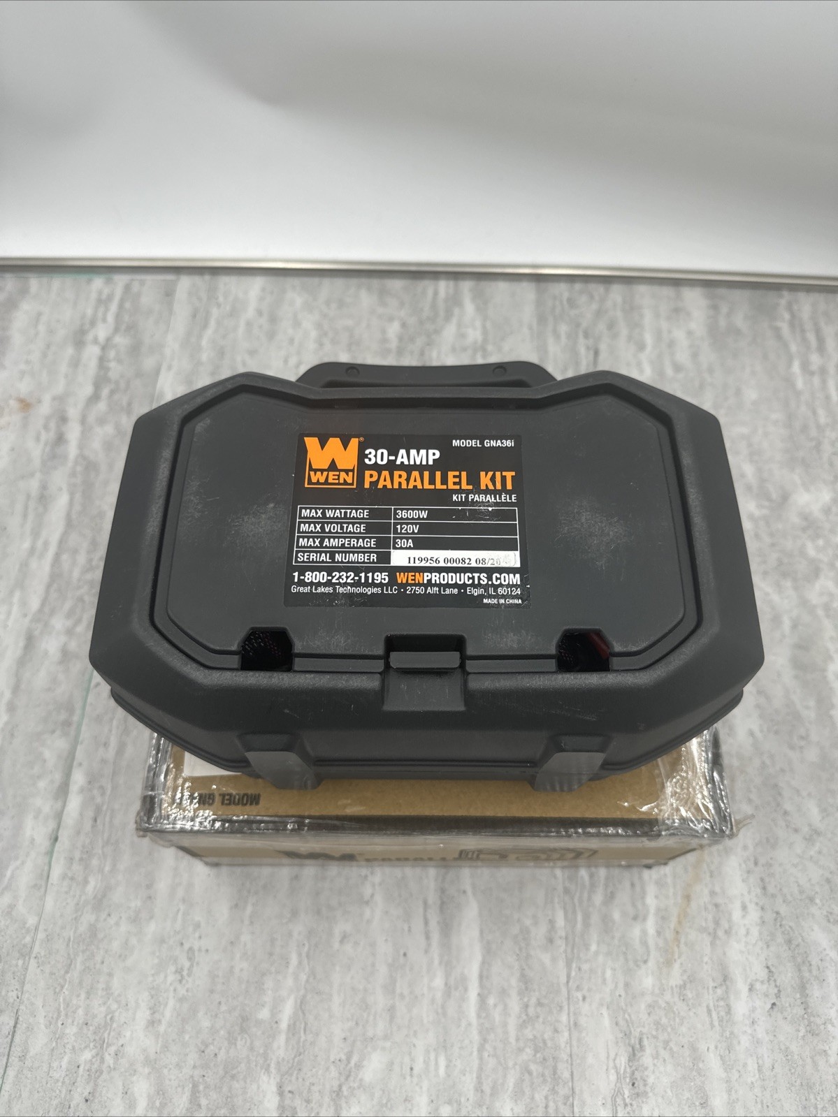 WEN GNA36i 30-Amp 3600-Watt Parallel Connection Kit for Inverter Generators New