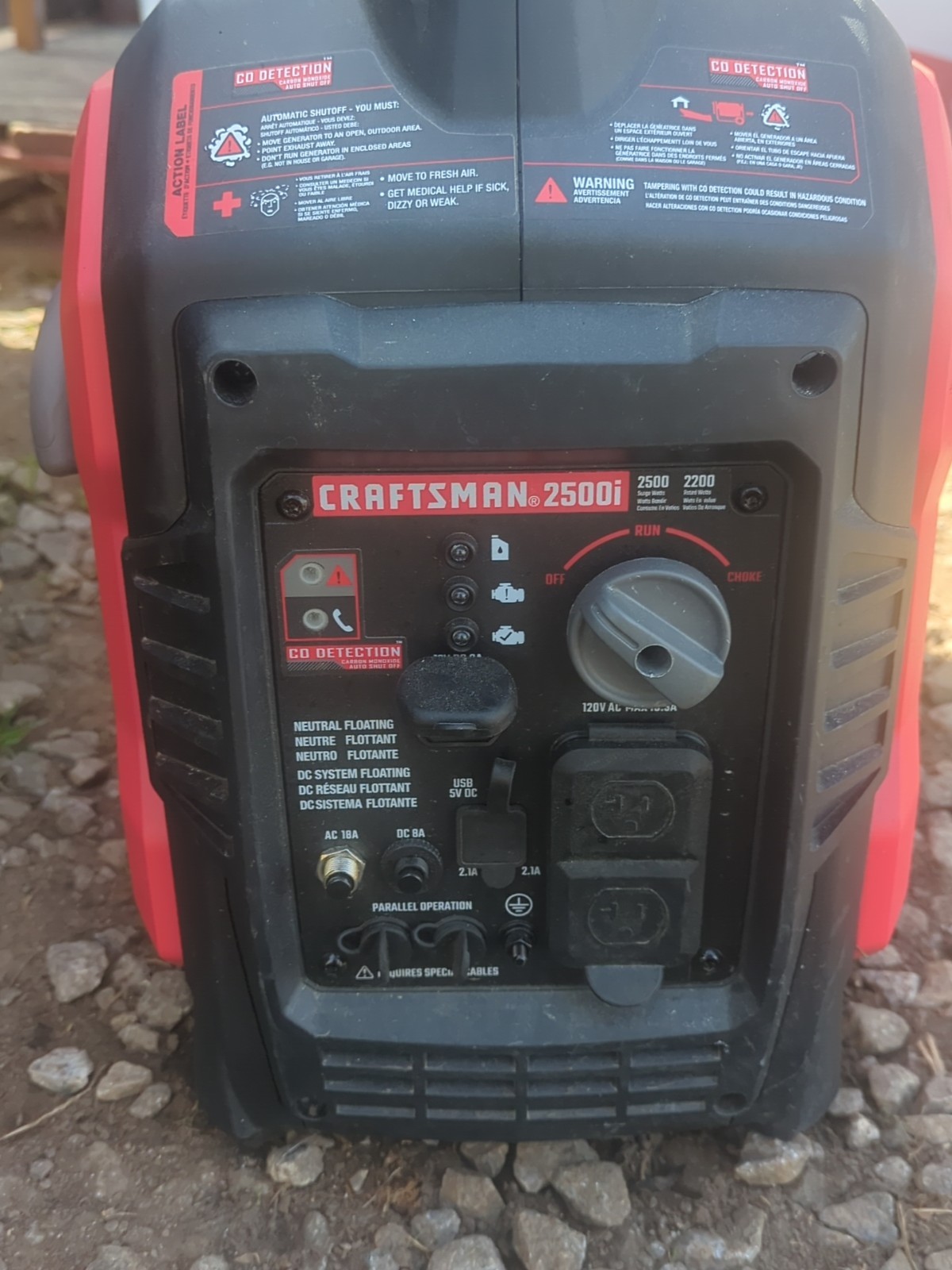 Craftsman CMXGIAC2500 2500i Portable Inverter Generator
