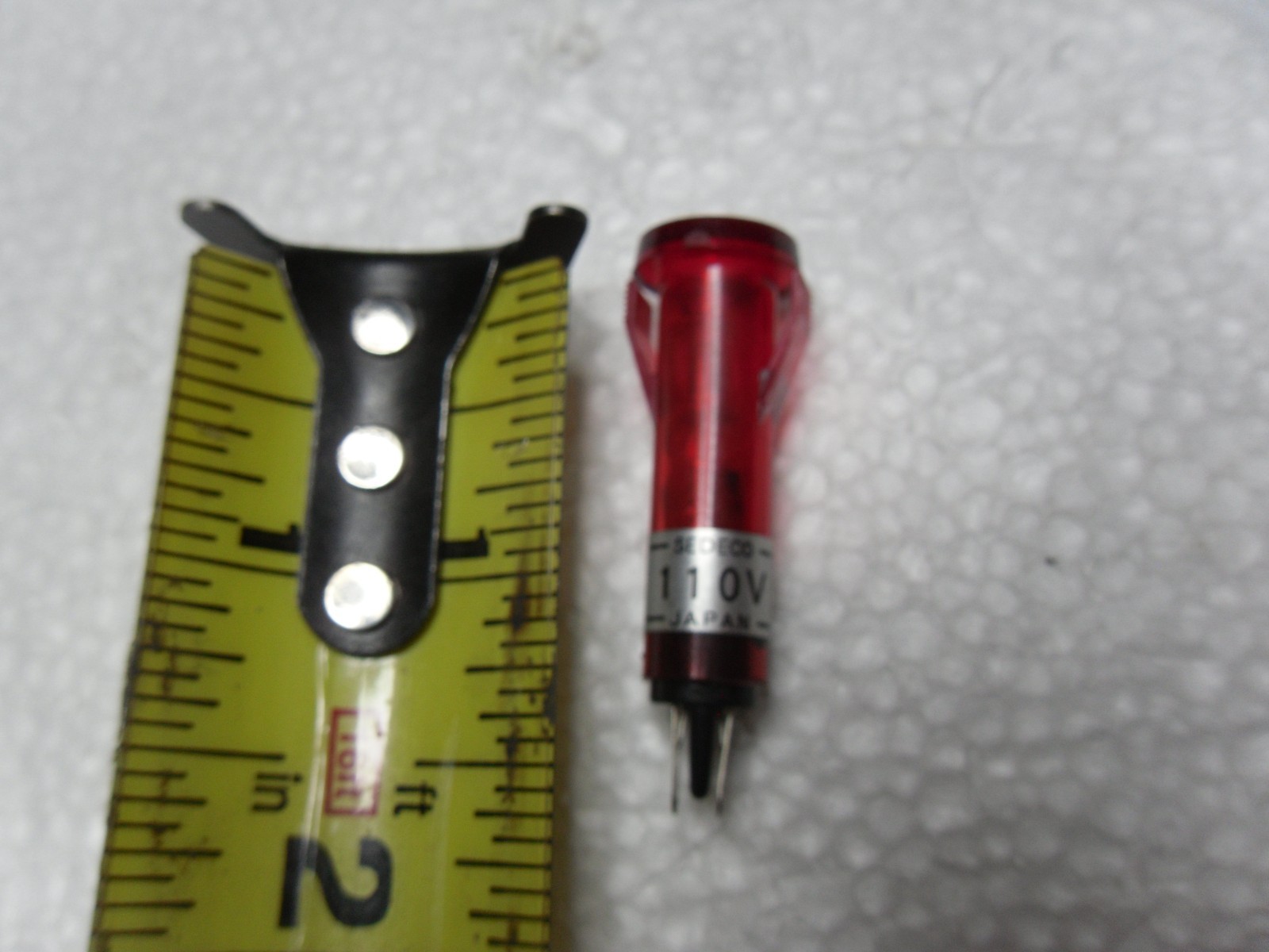 Mitsubishi KY01401110R0 MG Pilot Lamp Red For Generators Rare!