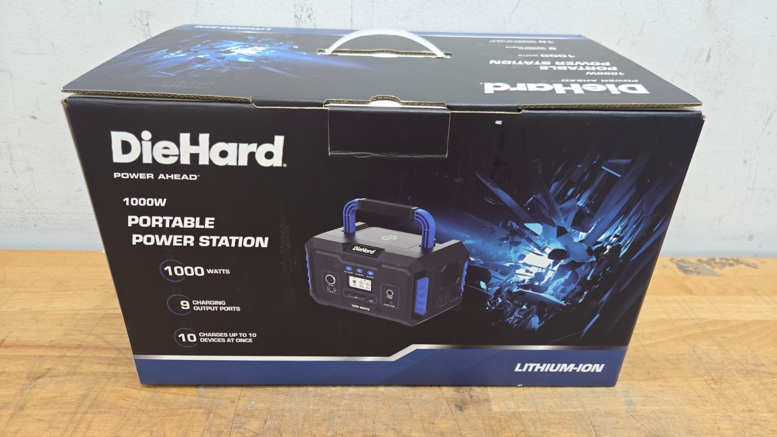 DieHard DH-20003-01, 1000W Portable Power Station Mobile Power Supply