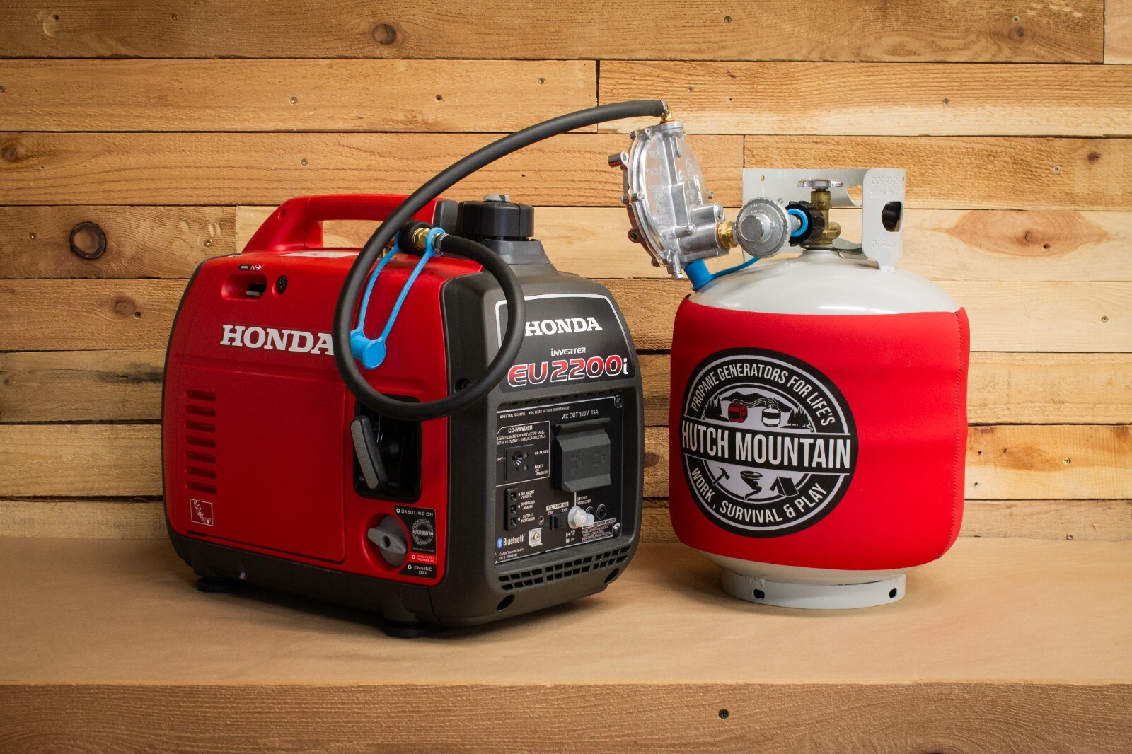 Hutch Mountain Honda EU2200i Generator Tri-Fuel Propane Conversion Kit