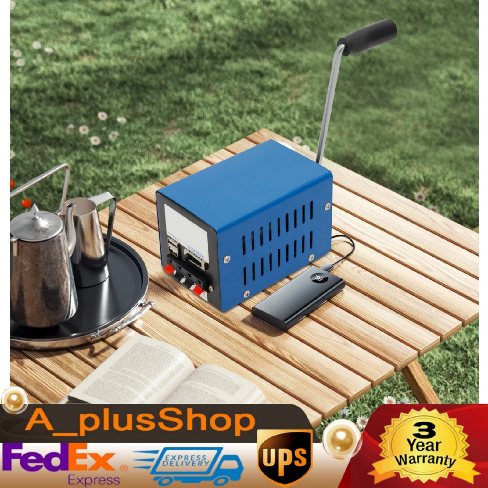 Portable Generator, Hand Crank Generator, Manual Crank Generator