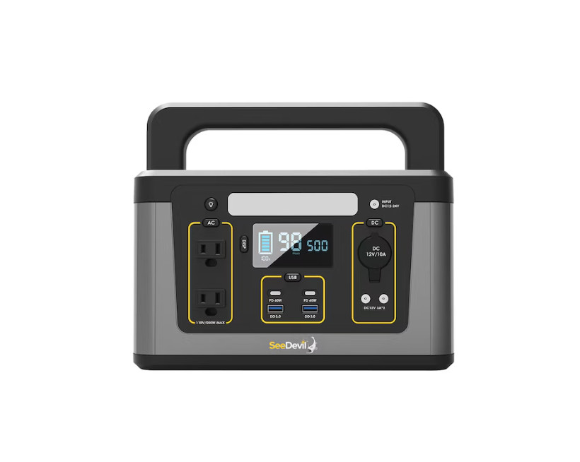 SeeDevil SD-PPS500-G1 500W Portable Power Station Generator